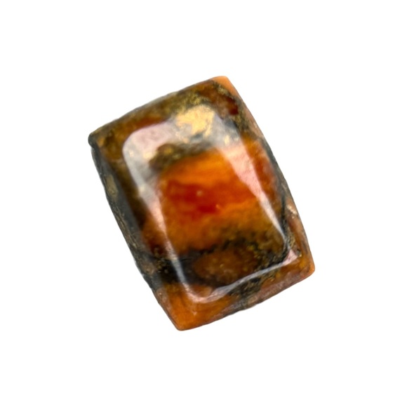 1.2 CT Orange Mohave Turquoise | Natural Cushion 8x6mm | Grade A - Picture 1 of 3